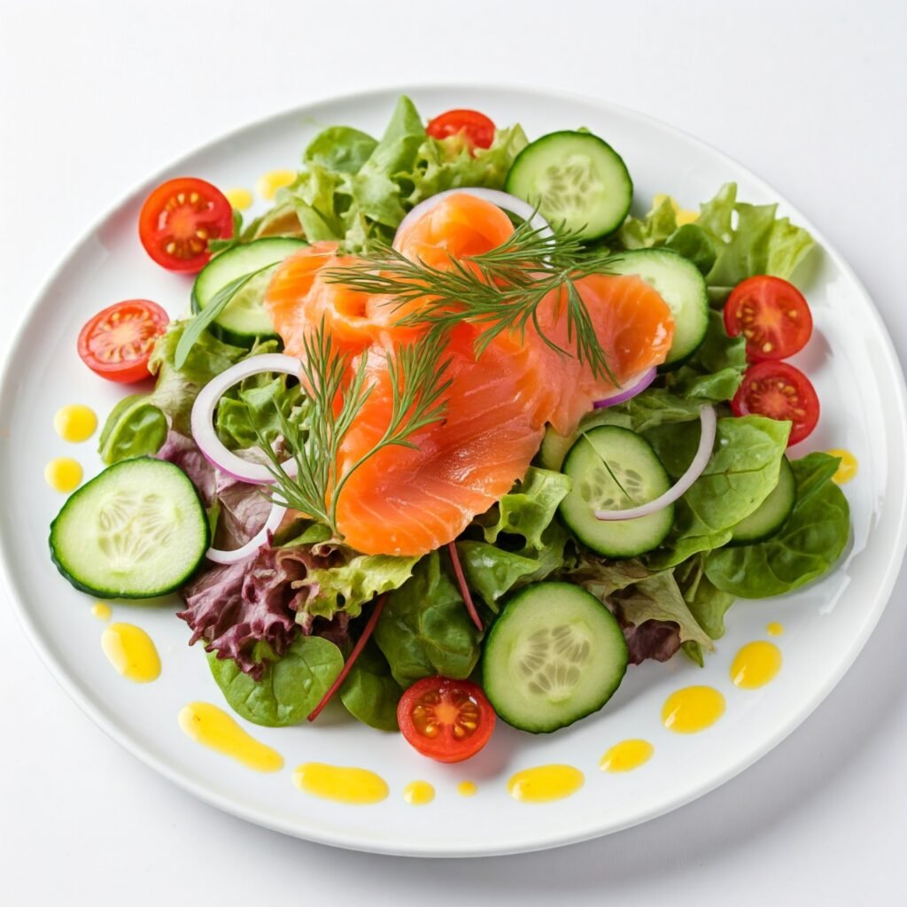 Smoked Salmon Salad